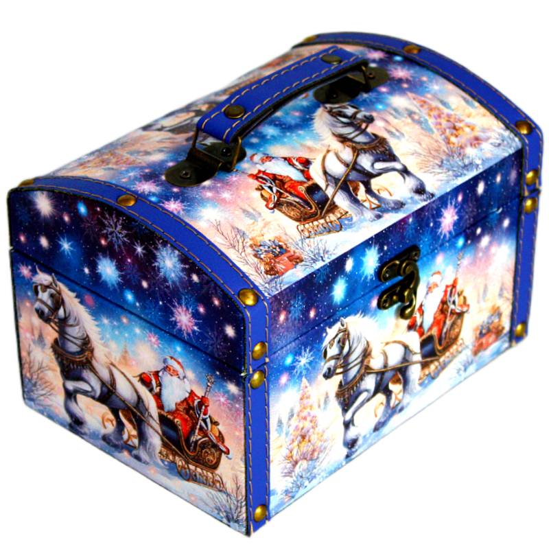 Детский подарок на Новый Год в элитной упаковке весом 800 грамм